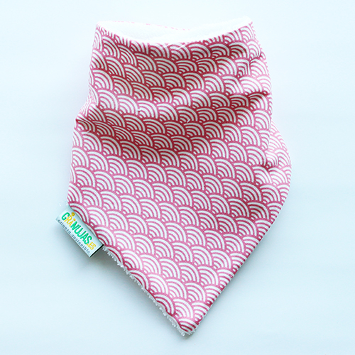 Collar lactancia mordedor silicona y crochet - 02 - Granujas - Crianza  Sostenible